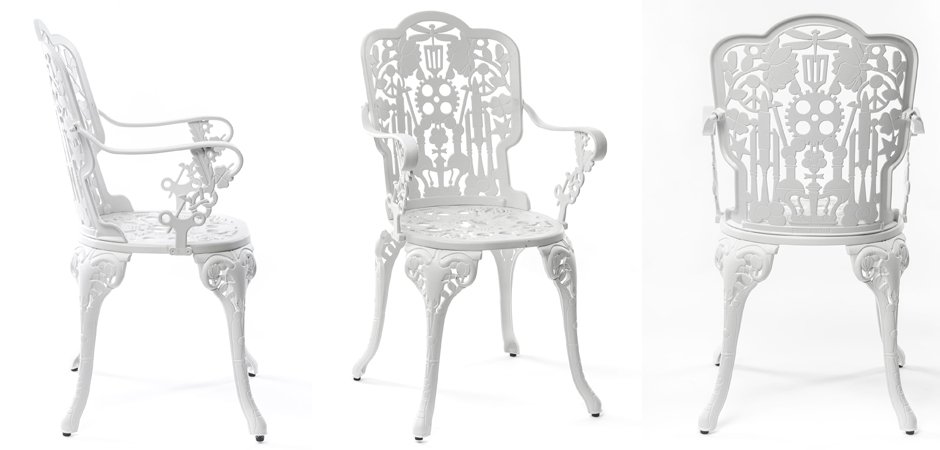 Стул Seletti Industry Collection ALUMINIUM ARMCHAIR – WHITE Стул Seletti Industry Collection ALUMINIUM ARMCHAIR – WHITE - Loft-Concept в Саратове