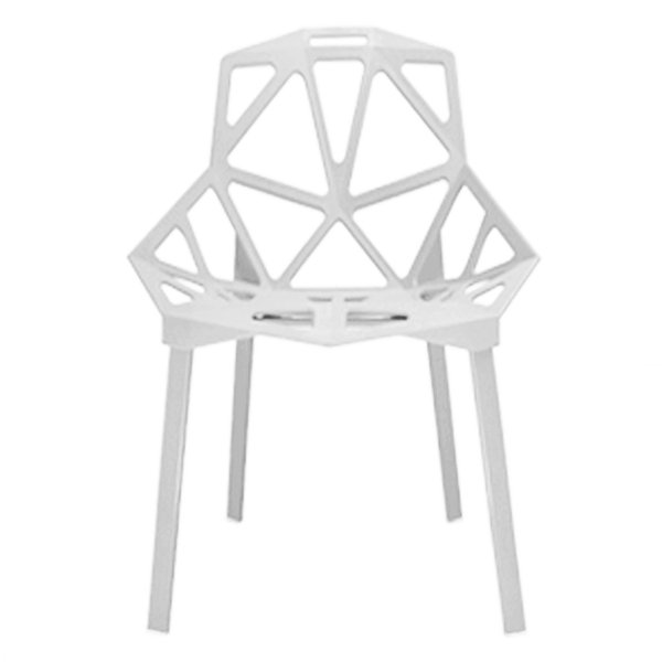 Дизайнерский стул CHAIR ONE white Белый в Саратове | Loft Concept 