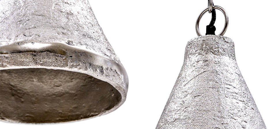Подвесной светильник Rough Silver Pendant Подвесной светильник Rough Silver Pendant - Loft-Concept в Саратове