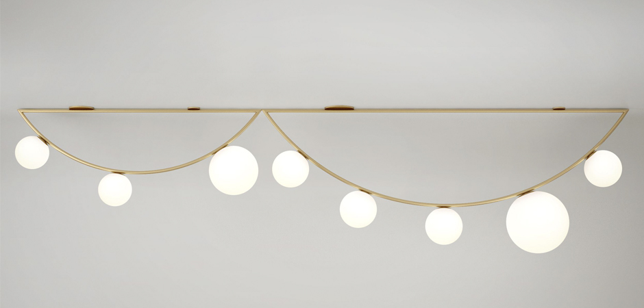 Потолочный светильник Atelier Areti Girlande Ceiling Crescent 5 Потолочный светильник Atelier Areti Girlande Ceiling Crescent 5 - Loft-Concept в Саратове