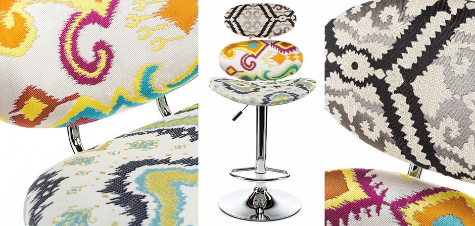 Барный стул Ikat Bar Stool Барный стул Ikat Bar Stool - Loft-Concept в Саратове