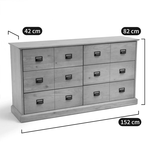 Деревянный комод с 6-ю ящиками Blanton Chest of Drawers Деревянный комод с 6-ю ящиками Blanton Chest of Drawers в Саратове