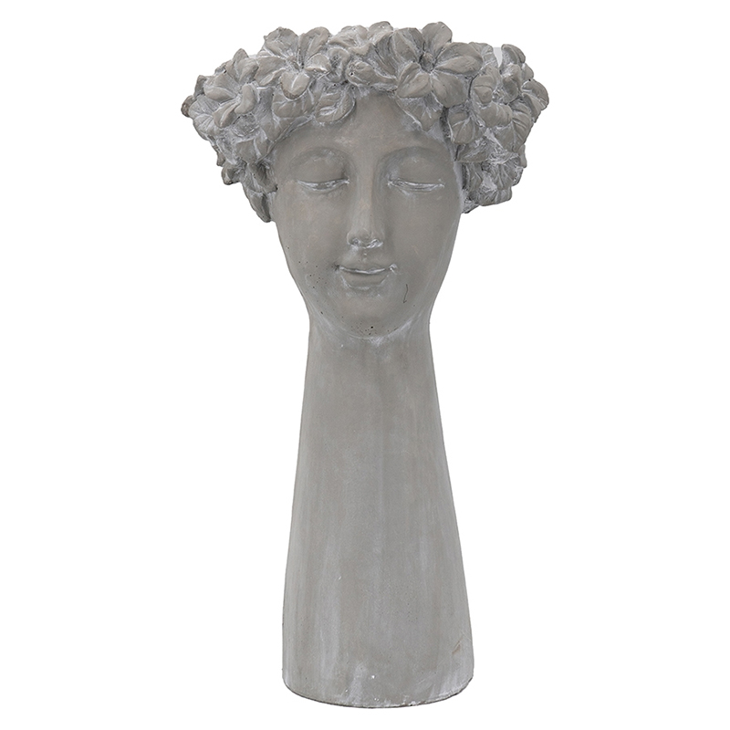 Ваза Agata Bust Vase Серый Ваза Agata Bust Vase Серый в Саратове | Loft Concept