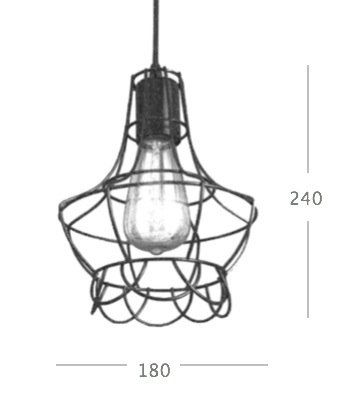 Cветильник Loft Nest Cage №4 в Саратове