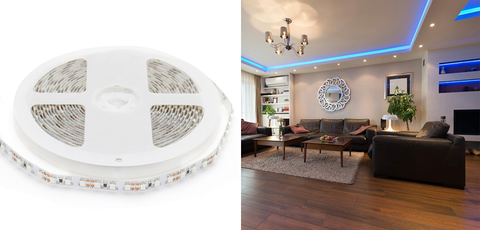 Светодиодная лента 9,6W/m 120LED/m 3528SMD синий 5M Светодиодная лента 9,6W/m 120LED/m 3528SMD синий 5M - Loft-Concept в Саратове