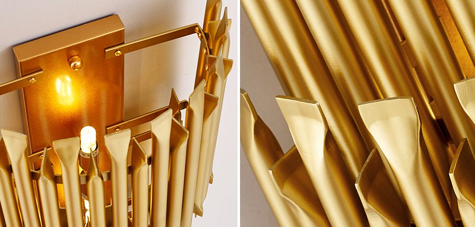 Бра MATHENY III WALL LAMP by DELIGHTFULL Gold Бра MATHENY III WALL LAMP by DELIGHTFULL Gold - Loft-Concept в Саратове