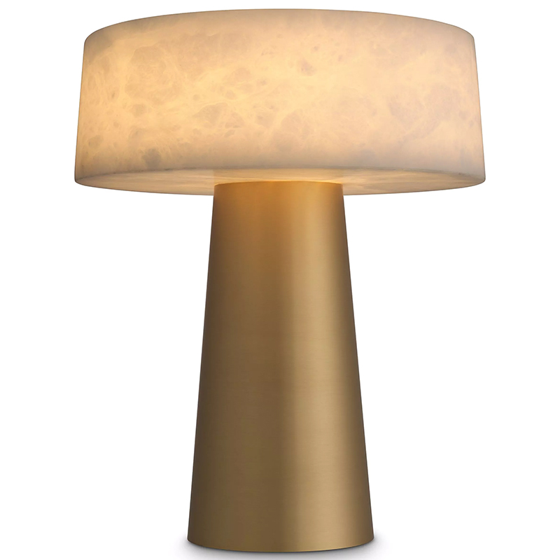 Настольная лампа Eichholtz Table Lamp Cinco Латунь Бежевый в Саратове | Loft Concept 