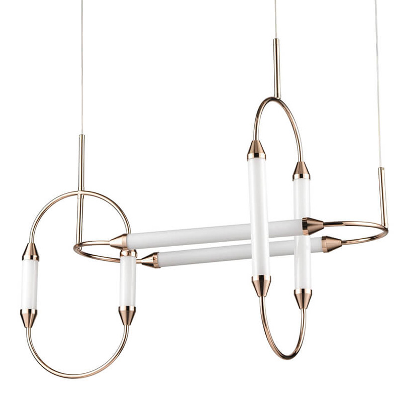 Люстра Giopato & Coombes CIRQUE chandelier Skyline Medium Gold Золотой в Саратове | Loft Concept 