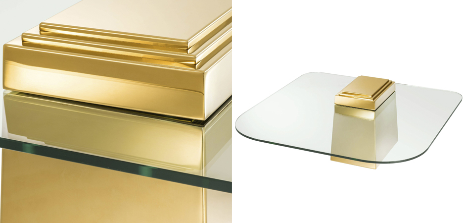Кофейный стол Eichholtz Coffee Table Orient Gold Кофейный стол Eichholtz Coffee Table Orient Gold - Loft-Concept в Саратове