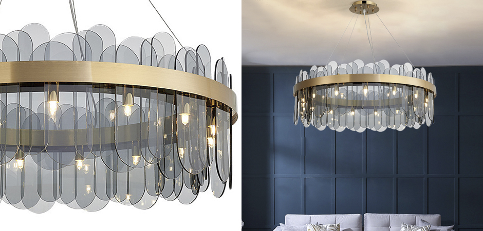 Люстра Blount Chandelier Smokey Люстра Blount Chandelier Smokey - Loft-Concept в Саратове