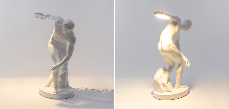 Настольная лампа Seletti Discobolux Настольная лампа Seletti Discobolux - Loft-Concept в Саратове
