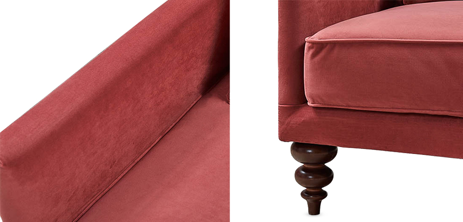 Диван Graceful Details Sofa Crimson Диван Graceful Details Sofa Crimson - Loft-Concept в Саратове