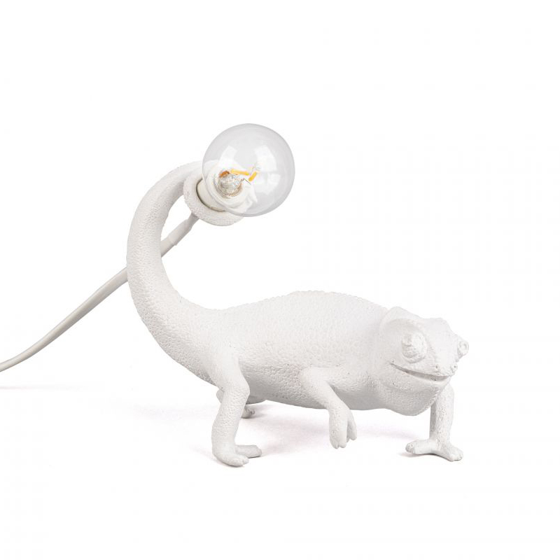 Лампа Seletti Chameleon Lamp Still Белый в Саратове | Loft Concept 