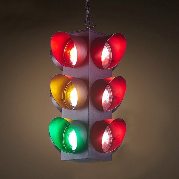 Подвесной светильник Светофор Loft Traffic Light Pendant  в Саратове | Loft Concept 