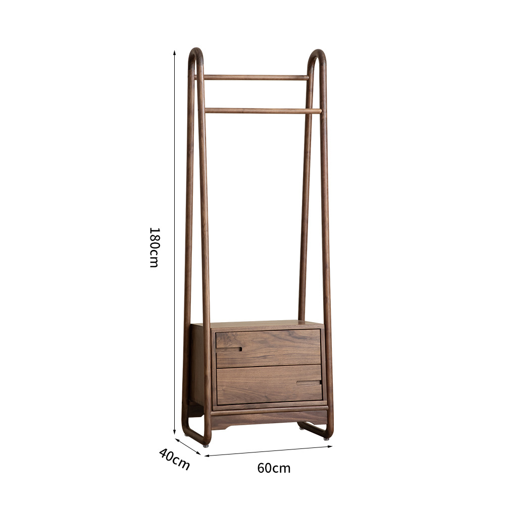 Вешалка деревянная с 2- мя ящиками Moon Walnut Furniture Вешалка деревянная с 2- мя ящиками Moon Walnut Furniture в Саратове