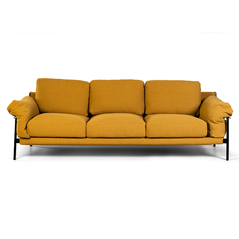 Диван Harald Mustard Sofa Горчичный в Саратове | Loft Concept 