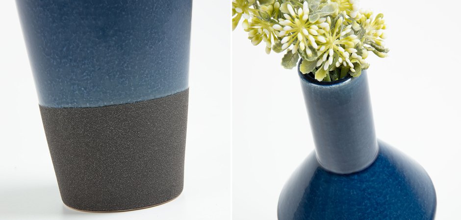 Ваза Blue Craquelure Ваза Blue Craquelure - Loft-Concept в Саратове