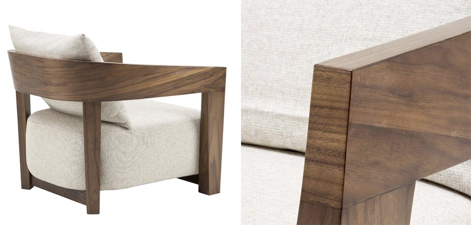 Кресло Eichholtz Chair Rubautelli Walnut Кресло Eichholtz Chair Rubautelli Walnut - Loft-Concept в Саратове