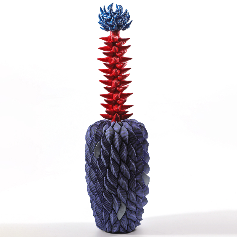 Статуэтка тропический фрукт Pandora Tropical Fruit Purple Red Blue Flower Фиолетовый Красный Синий Мульти в Саратове | Loft Concept 