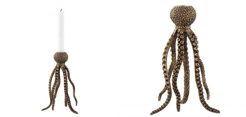 Подсвечник Eichholtz Candle Holder Octopus Подсвечник Eichholtz Candle Holder Octopus - Loft-Concept в Саратове