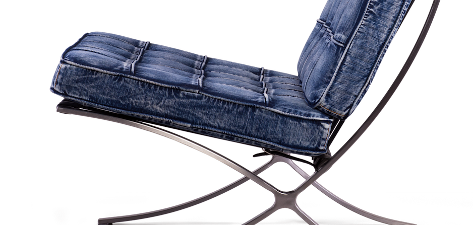 Кресло Barcelona Denim Кресло Barcelona Denim - Loft-Concept в Саратове