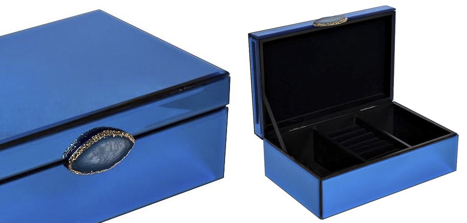 Шкатулка Blue Surprise Parallelepiped Шкатулка Blue Surprise Parallelepiped - Loft-Concept в Саратове