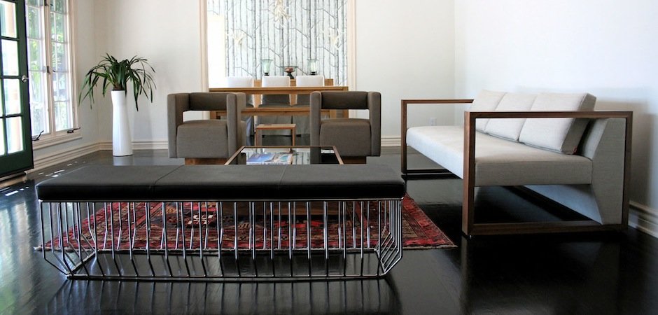Банкетка Reza Feiz leather Bench Банкетка Reza Feiz leather Bench - Loft-Concept в Саратове
