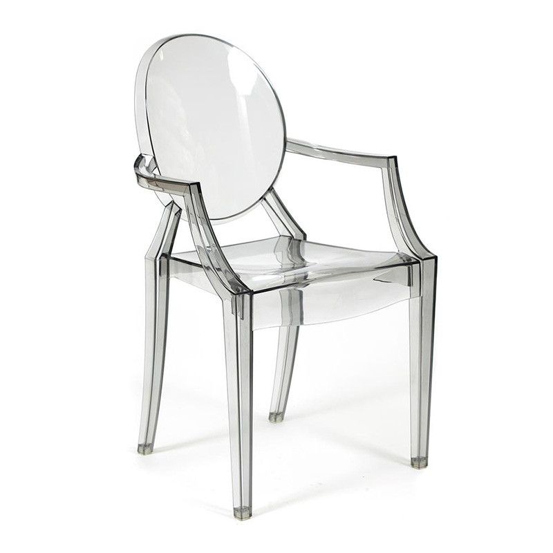 Стул Transparent Chair серый Прозрачный Серый Стул Transparent Chair серый Прозрачный Серый в Саратове | Loft Concept