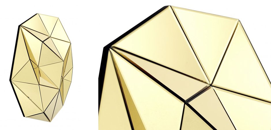 Зеркало Eichholtz Mirror Topanga Gold Зеркало Eichholtz Mirror Topanga Gold - Loft-Concept в Саратове