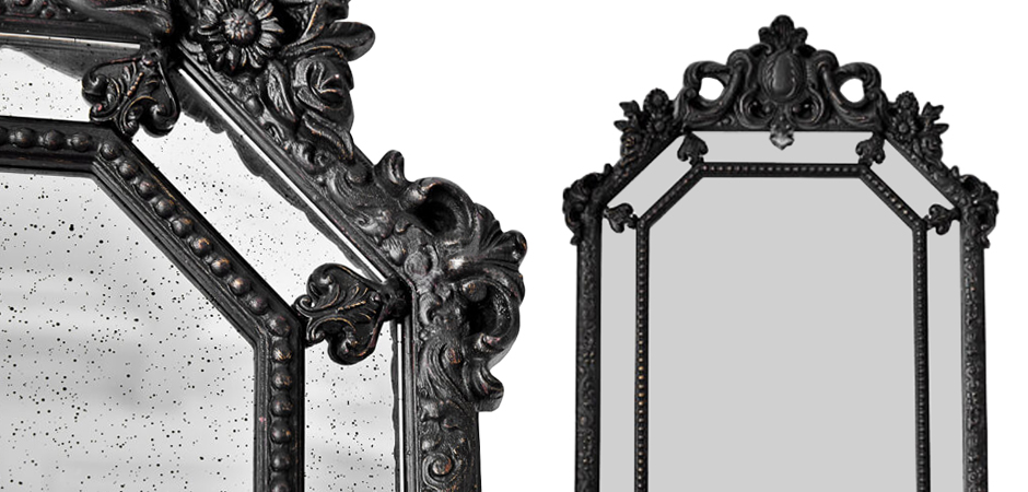Зеркало Keppel Mirror Black Зеркало Keppel Mirror Black - Loft-Concept в Саратове