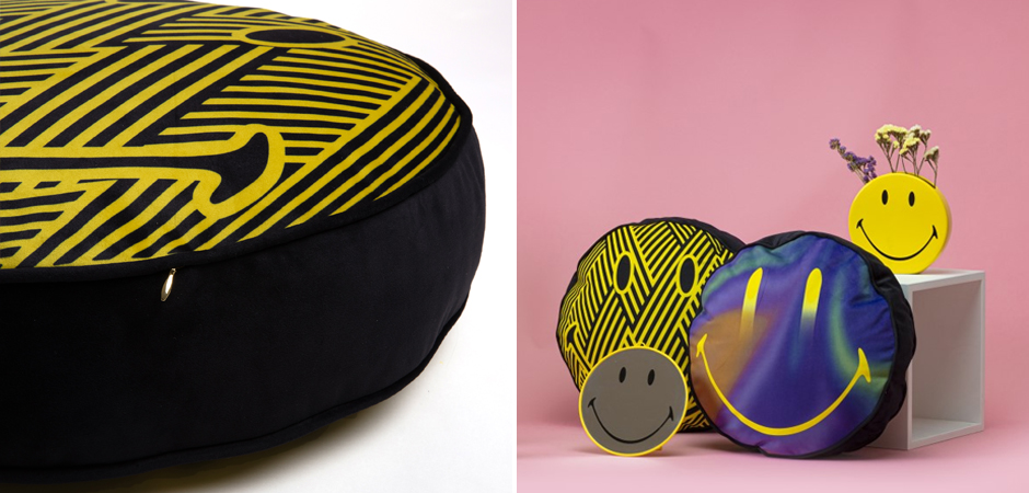 Подушка Zig-Zag Cushion Smiley Подушка Zig-Zag Cushion Smiley - Loft-Concept в Саратове