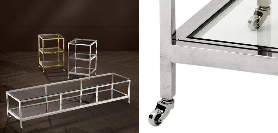 Приставной стол Eichholtz Side Table Hutton Приставной стол Eichholtz Side Table Hutton - Loft-Concept в Саратове