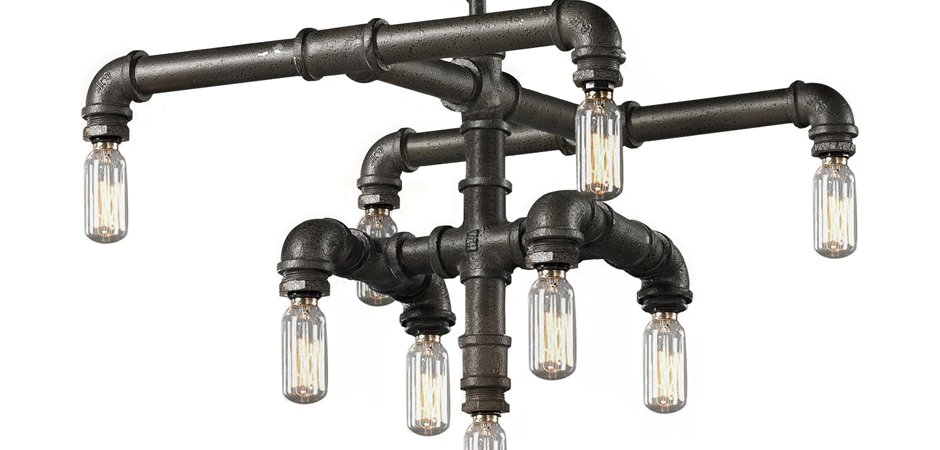 Люстра Water Pipe Connect T9 II Люстра Water Pipe Connect T9 II - Loft-Concept в Саратове