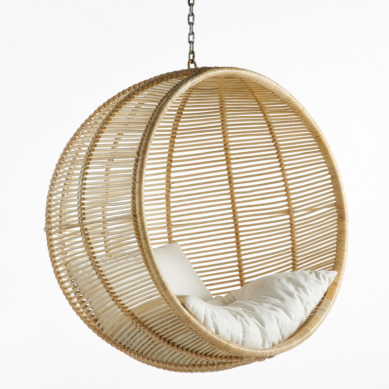 Подвесное кресло Wicker Hanging Chair  в Саратове | Loft Concept 