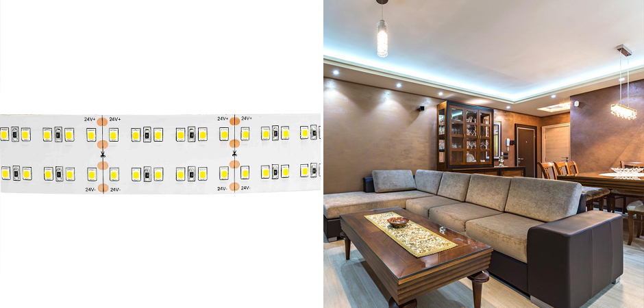 Светодиодная лента 42W/m 240LED/m 2835SMD холодный белый 5M Светодиодная лента 42W/m 240LED/m 2835SMD холодный белый 5M - Loft-Concept в Саратове