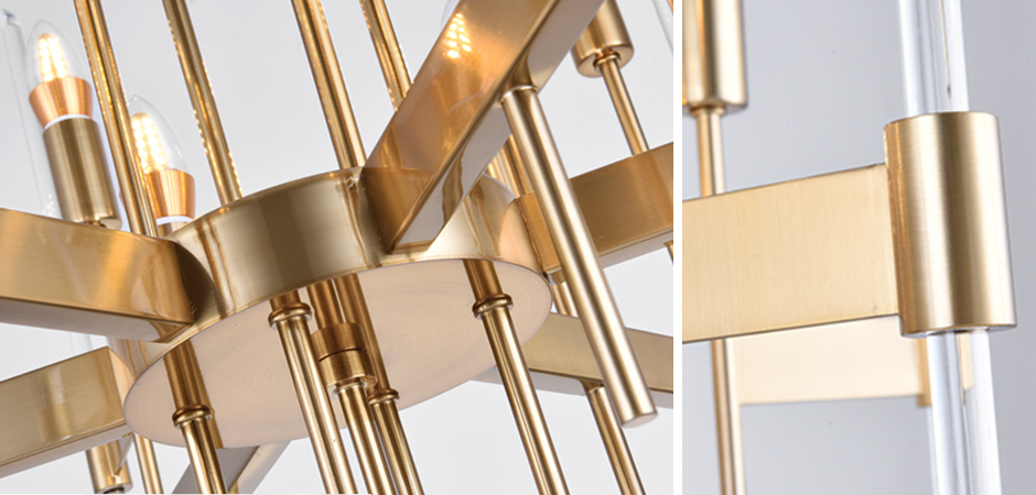Bari Light Chandelier Aged Brass Bari Light Chandelier Aged Brass - Loft-Concept в Саратове
