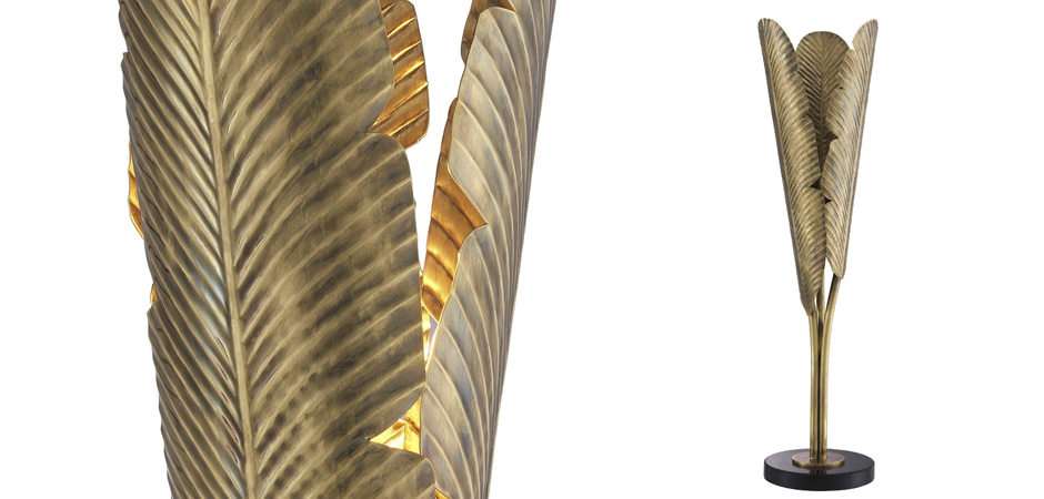 Настольная лампа Eichholtz Table Lamp Plantain Настольная лампа Eichholtz Table Lamp Plantain - Loft-Concept в Саратове