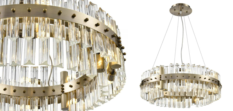 Люстра Glass Angular Tubes Люстра Glass Angular Tubes - Loft-Concept в Саратове
