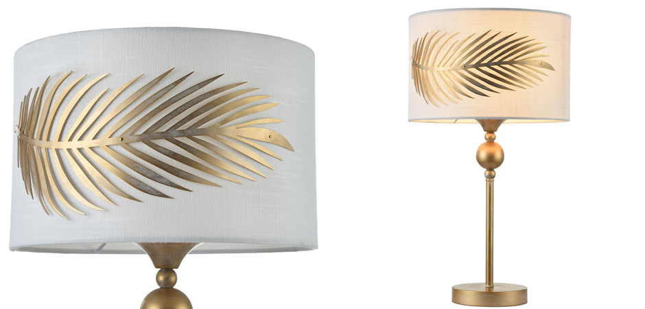 Настольная лампа Golden Feather Table lamp Настольная лампа Golden Feather Table lamp - Loft-Concept в Саратове