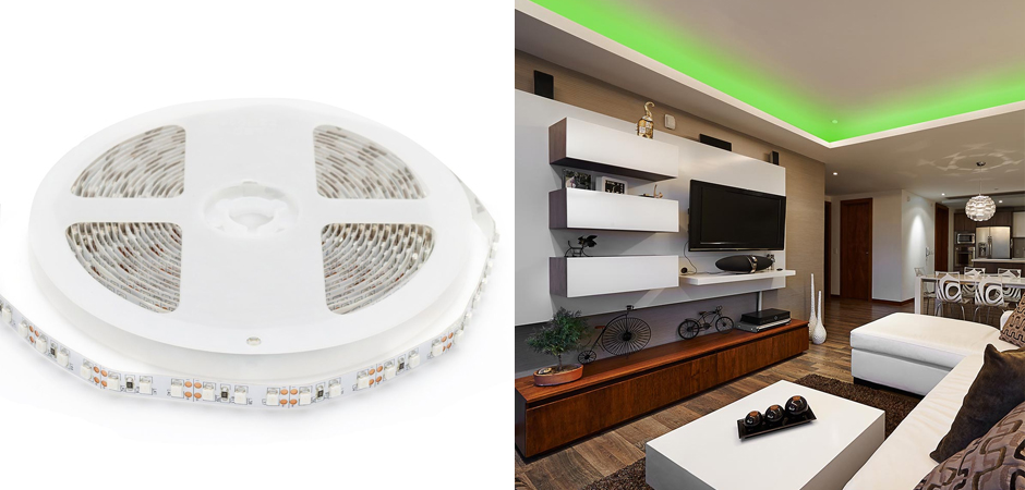 Светодиодная лента 9,6W/m 120LED/m 3528SMD зеленый 5M Светодиодная лента 9,6W/m 120LED/m 3528SMD зеленый 5M - Loft-Concept в Саратове