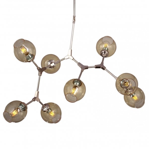 Люстра Branching Bubble Chandelier 8 Amber Янтарь (Amber) в Саратове | Loft Concept 