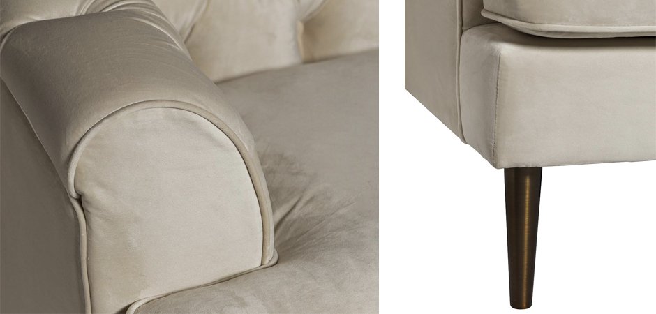Anthropologie Velvet Cadwyn Sofa Диван Anthropologie Velvet Cadwyn Sofa Диван - Loft-Concept в Саратове
