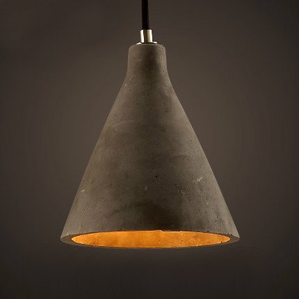 Подвесной светильник Art Concrete Pendant №4 Серый в Саратове | Loft Concept 