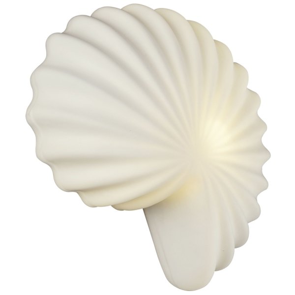 Потолочный светильник Shell Top Lamp Белый Потолочный светильник Shell Top Lamp Белый в Саратове | Loft Concept