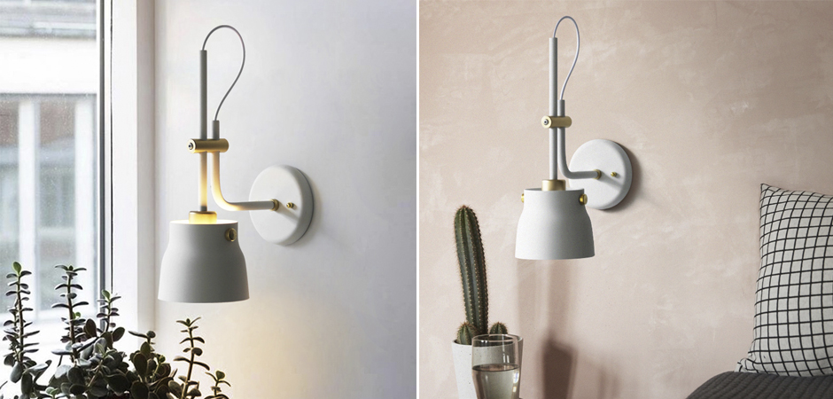 Бра RAM PLASENCIA Wall Lamp white Бра RAM PLASENCIA Wall Lamp white - Loft-Concept в Саратове