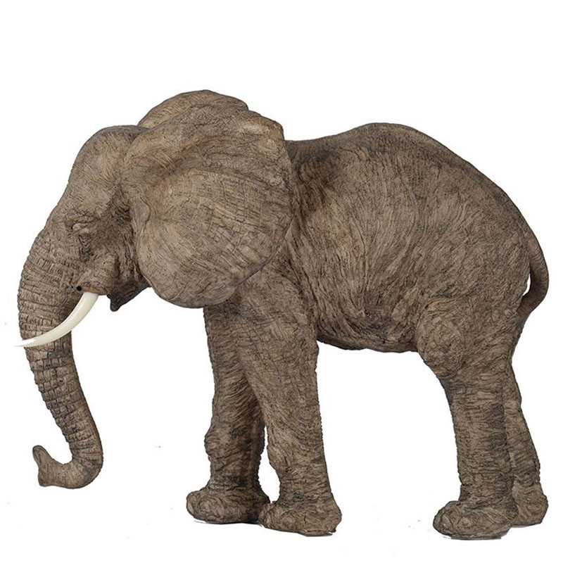 Фигурка в виде слона Elephants Statuette Коричневый в Саратове | Loft Concept 