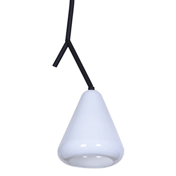 Подвесной светильник Maija Puoskari VANAMO white PENDANT Черный Белый в Саратове | Loft Concept 