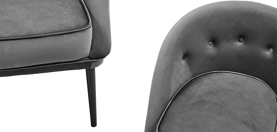 Кресло Gwyn Chair Gray Кресло Gwyn Chair Gray - Loft-Concept в Саратове