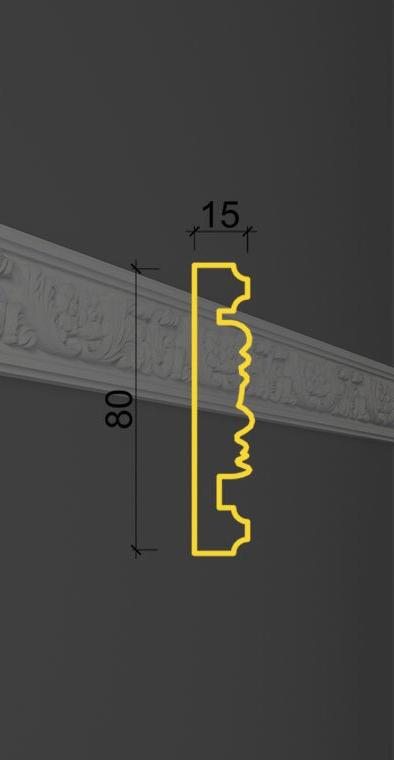 Молдинг с орнаментом MO-15 в Саратове