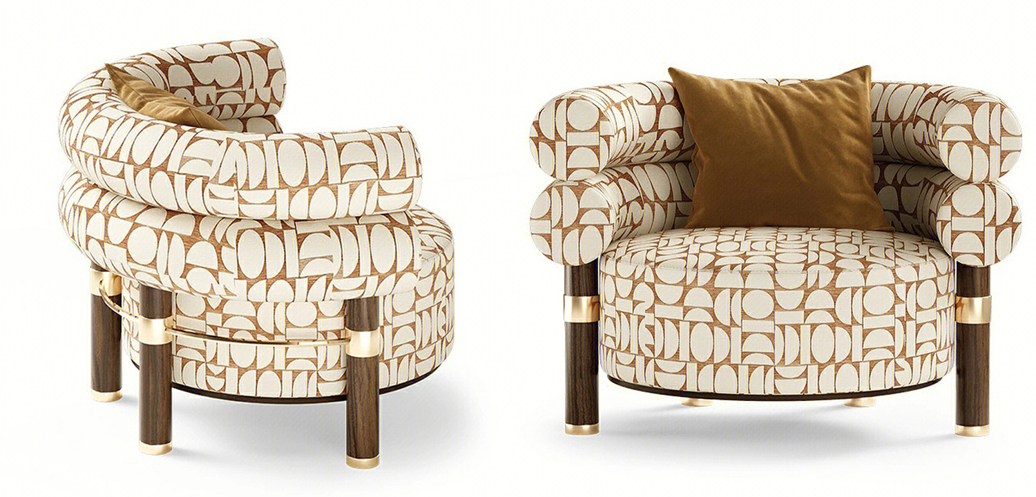 Кресло Rogers Armchair - фото